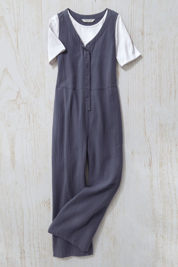 Summer Breeze Gauze Jumpsuit