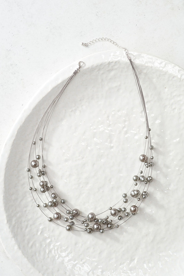 Floating Pearl Necklace