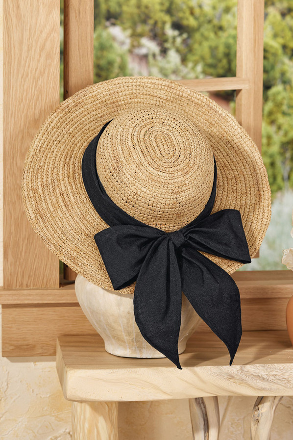 Amelia Raffia Hat