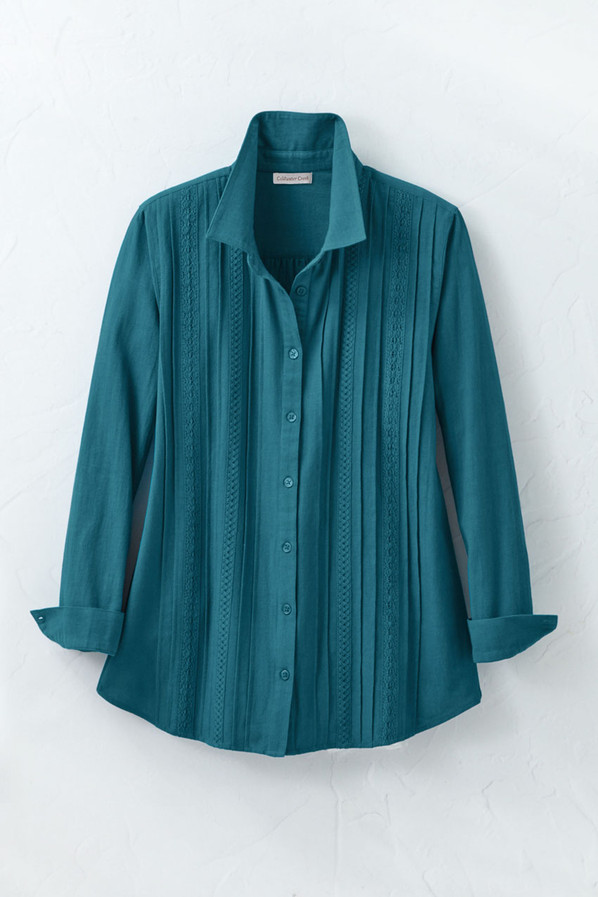 Summer Light Button-Front Tunic