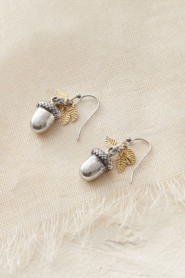 Falling Acorns Earrings