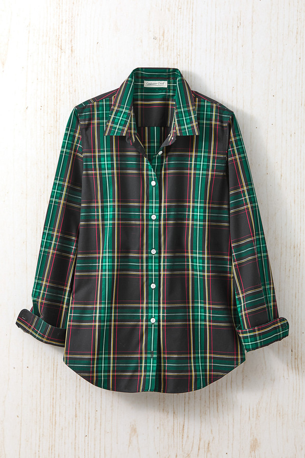 Plaid Makes Perfect No Iron Shirt