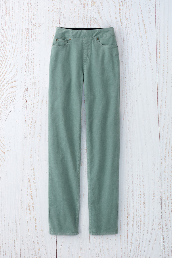 SoftStretch Slim-Leg Corduroys