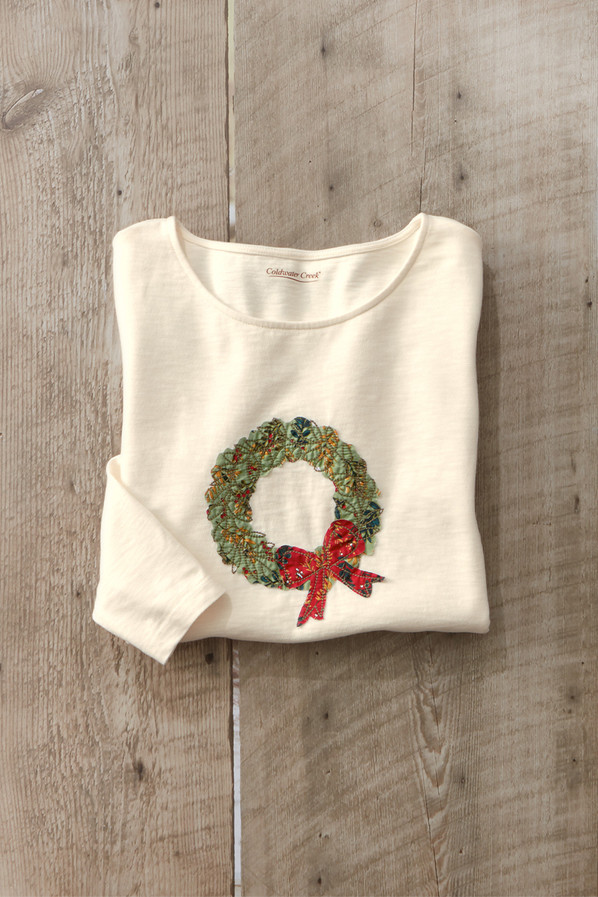 Festive Wreath Tee