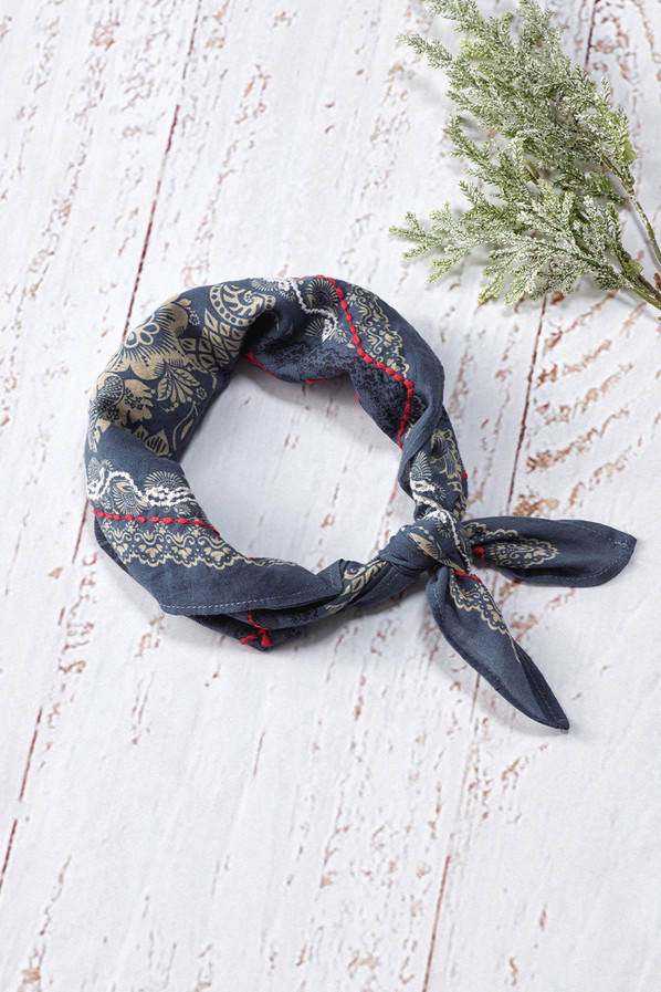 Wild Indigo Neckerchief