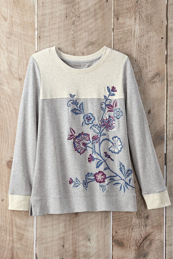 Waverly Embroidered Tee