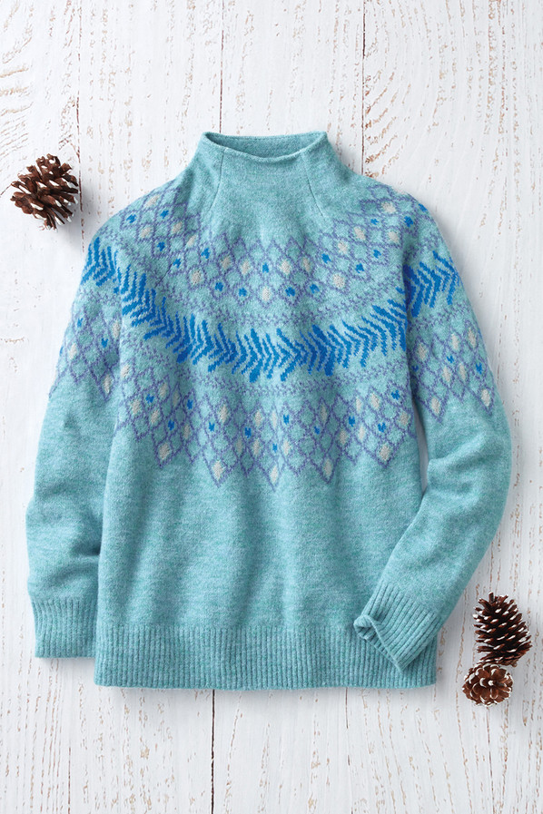 Glacial Glow Sweater