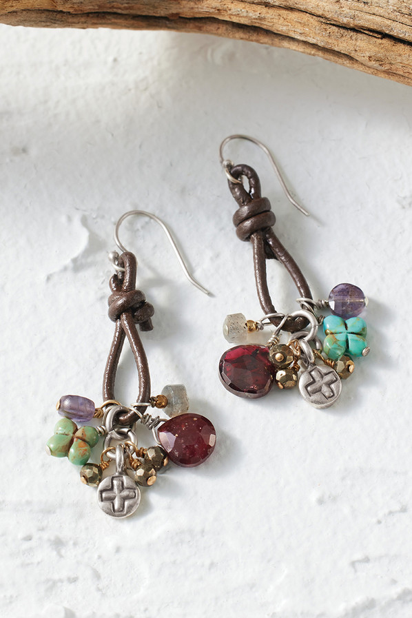 Interpretations Earrings by Peyote Bird