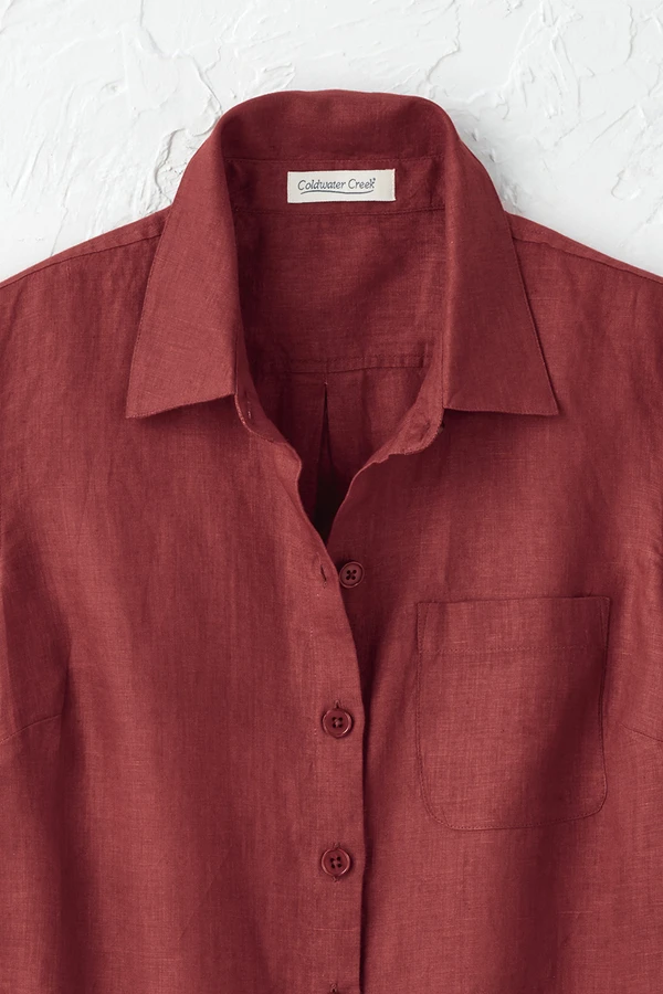Linen Camp Shirt