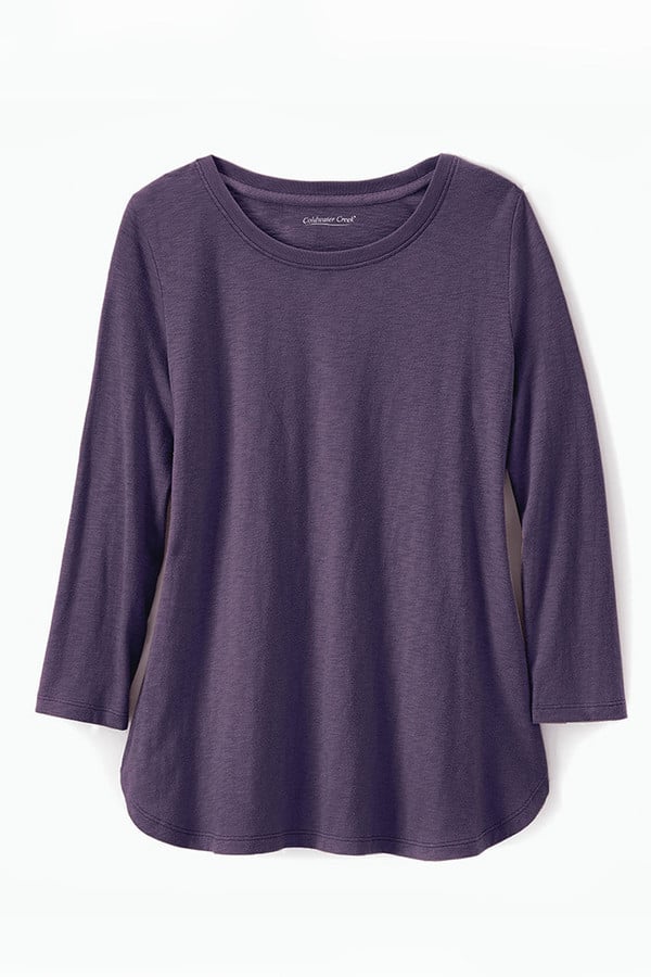 Just Right Slub Knit Tee