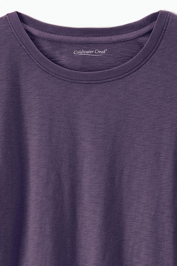 Just Right Slub Knit Tee
