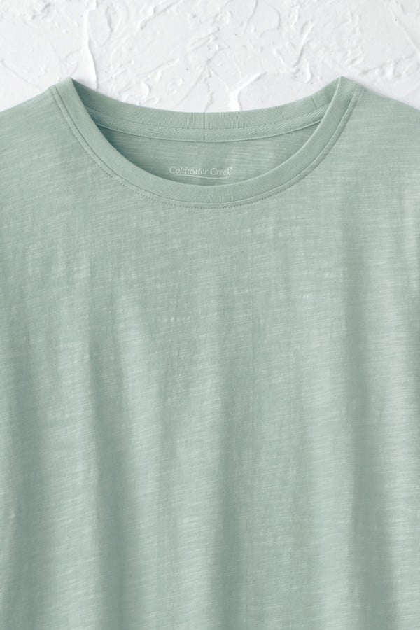 Just Right Slub Knit Tee