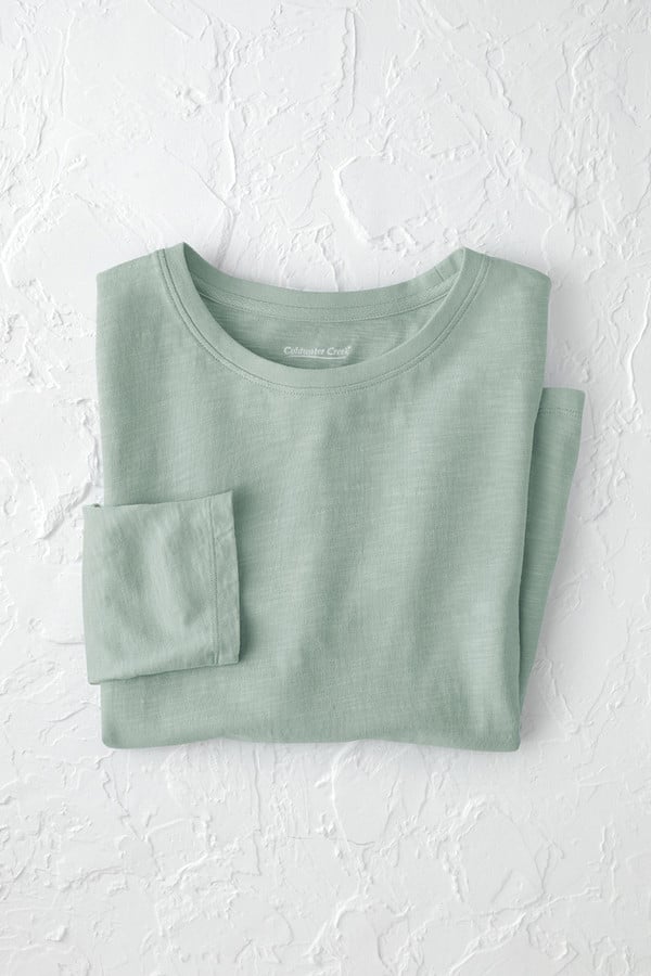 Just Right Slub Knit Tee