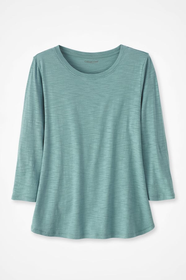 Just Right Slub Knit Tee