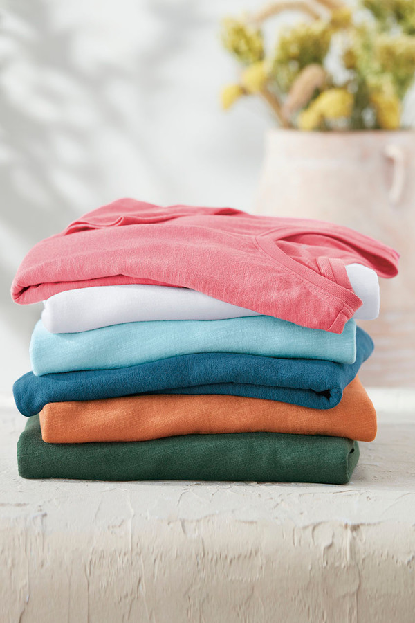 Just Right Slub Knit Tee