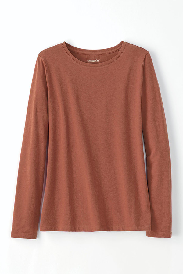 PrimaKnit® Crewneck Tee - Coldwater Creek