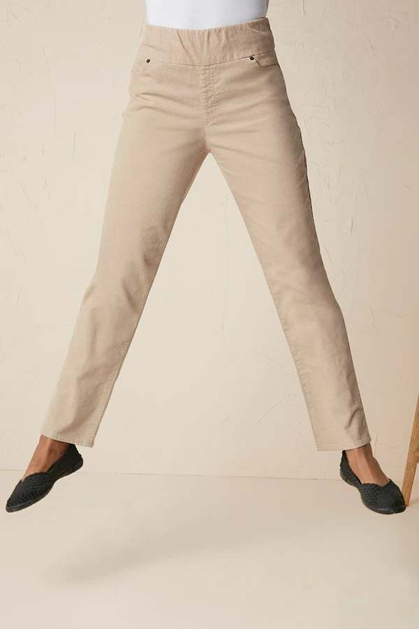 Pinwale Pull-On Stretch Corduroys