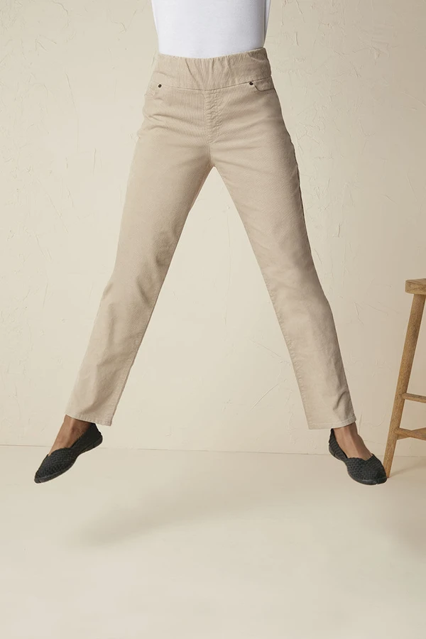 Pinwale Pull-On Stretch Corduroys