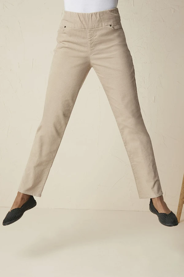 Pinwale Pull-On Stretch Corduroys