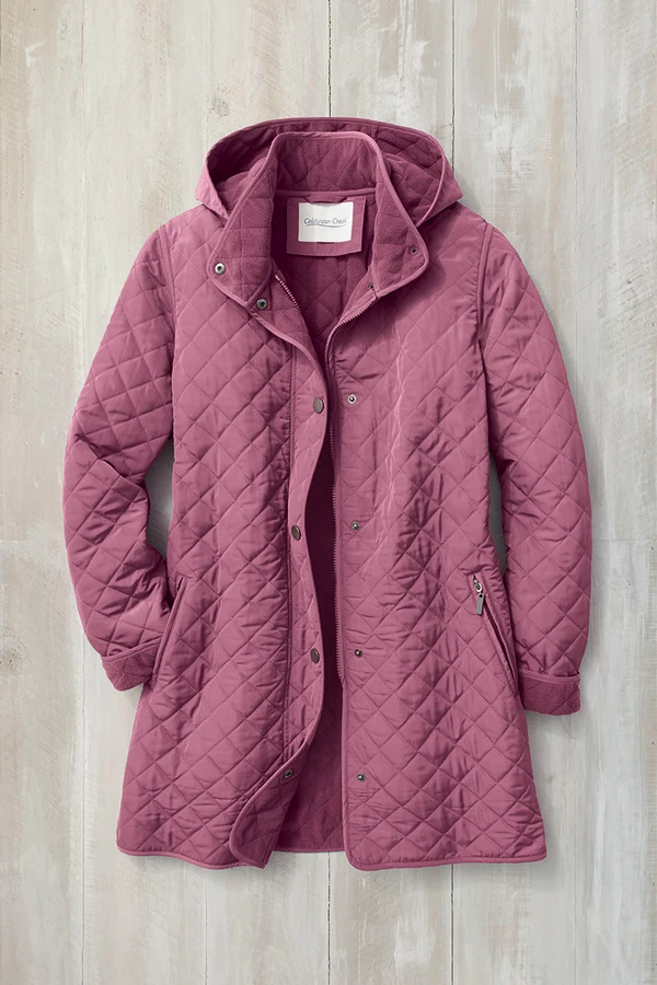 Quilted Car Coat