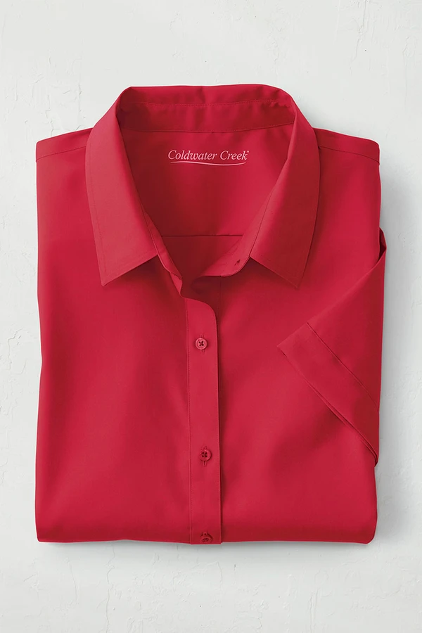 No-Iron Short-Sleeve Shirt