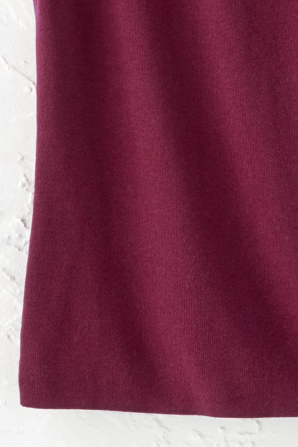 Cap-Sleeve Sweater Tee