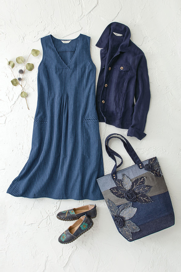 Saturday Plans Stripe Dress