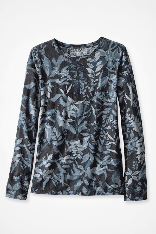 Shadow Leaf PrimaKnit® Long Sleeve Tee