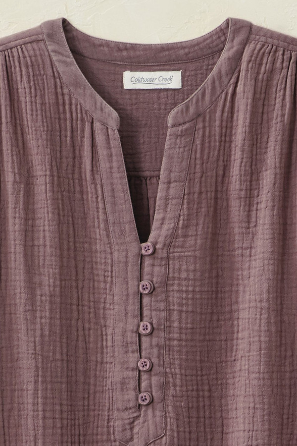 Summer Breeze Gauze Pullover