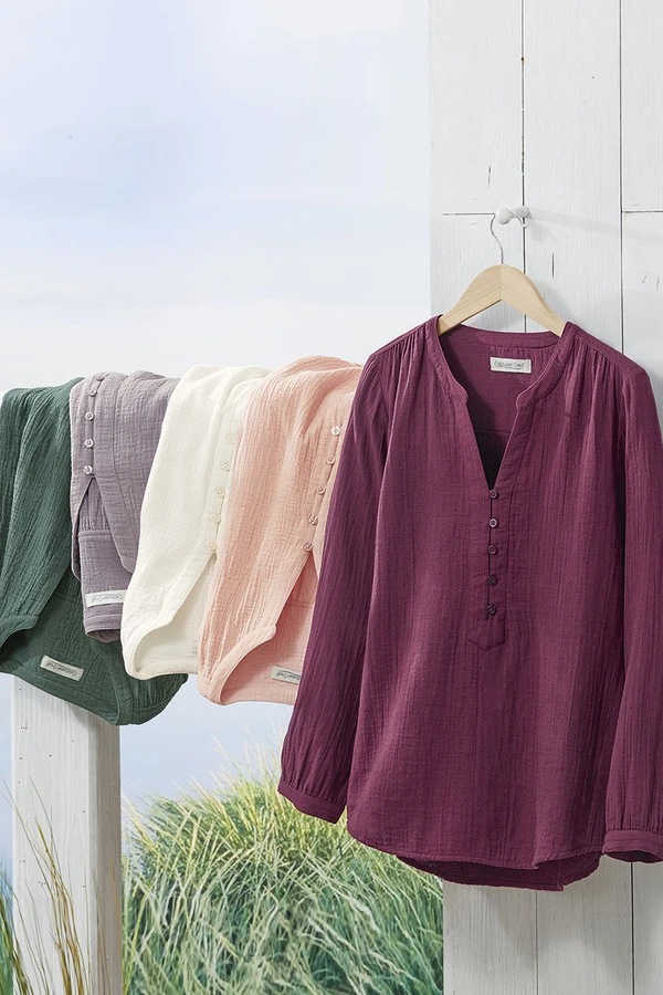 Summer Breeze Gauze Pullover