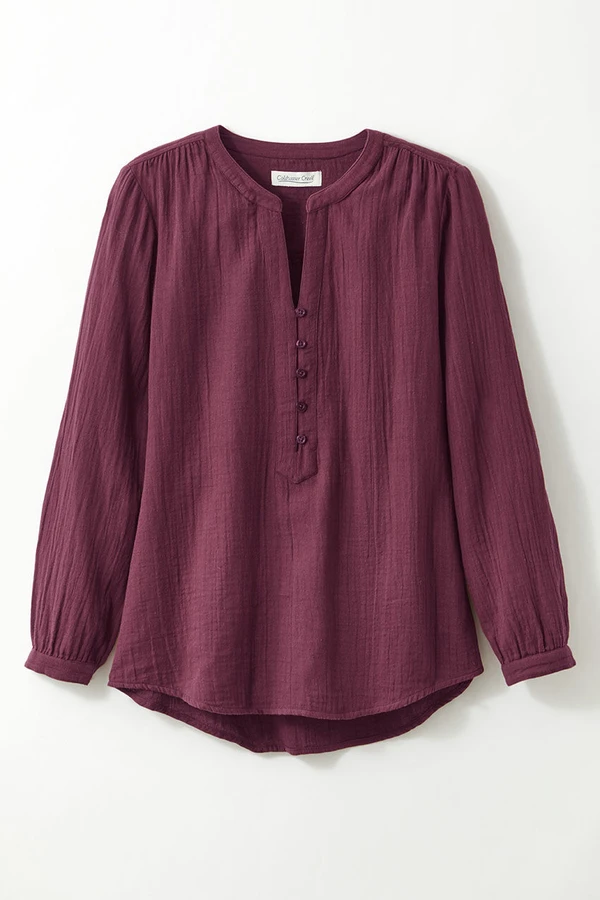 Summer Breeze Gauze Pullover