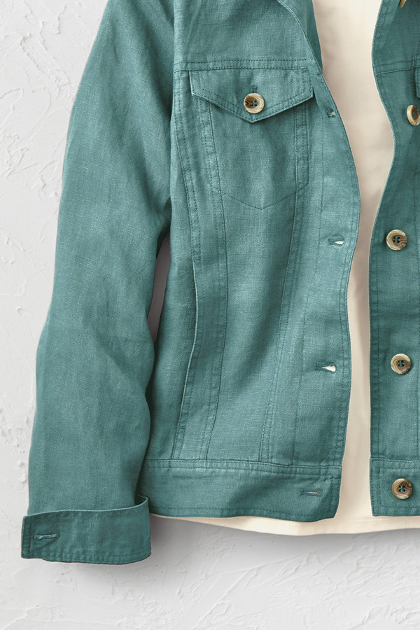 Journeys Lightweight Washable Linen Jacket