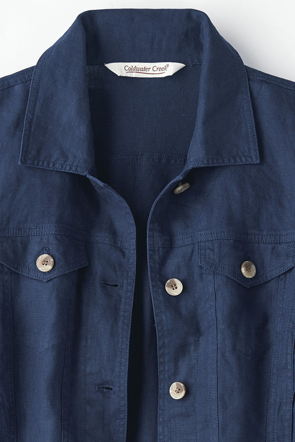 Journeys Lightweight Washable Linen Jacket