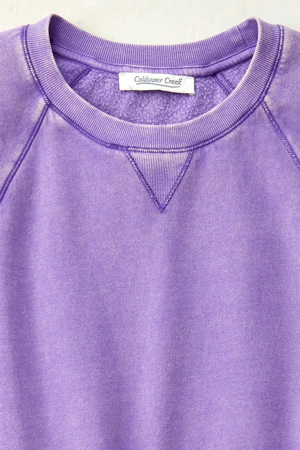 Colorwash Tunic Sweatshirt