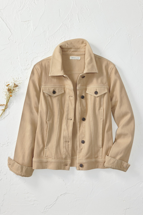 Knit Denim Jacket