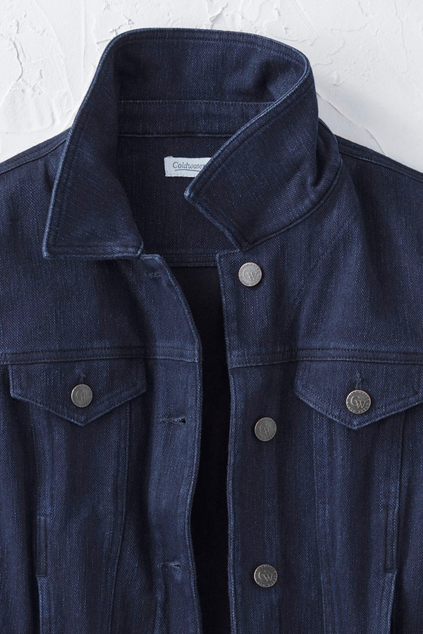 Knit Denim Jacket
