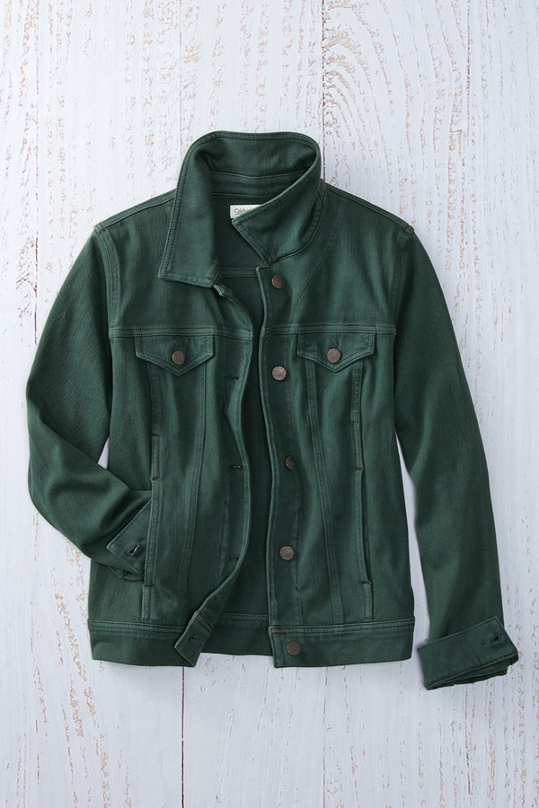 Knit Denim Jacket