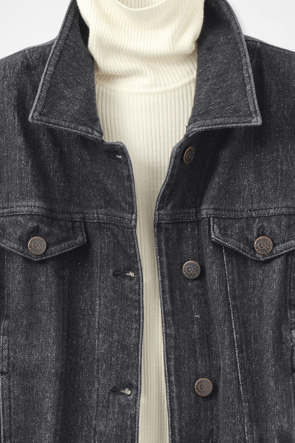Knit Denim Jacket