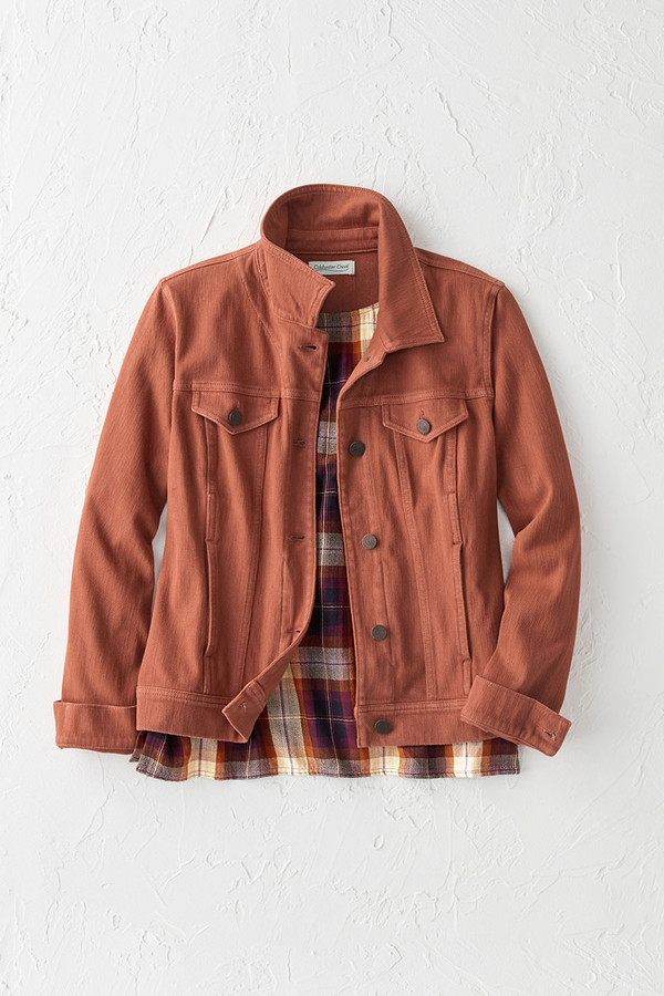 Knit Denim Jacket