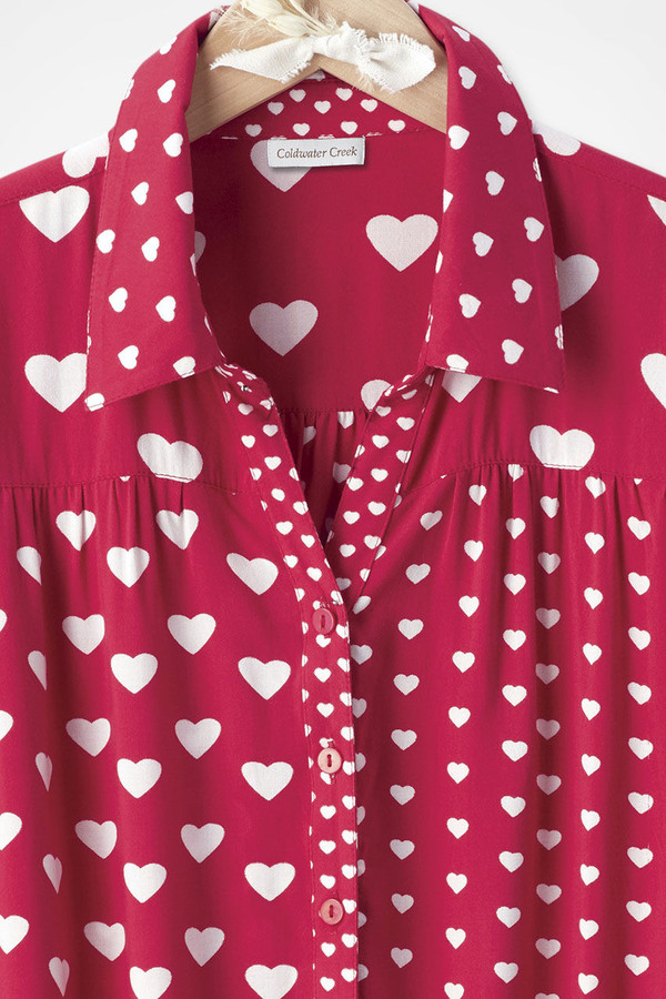 Mixed Hearts Blouse