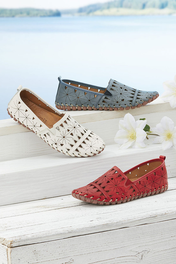 Fusaro Leather Flats by Spring Step® - Coldwater Creek Fusaro Leather Flats by Spring Step® - Coldwater Creek