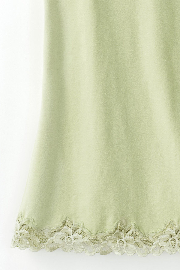 Longer Length Double Lace Tank