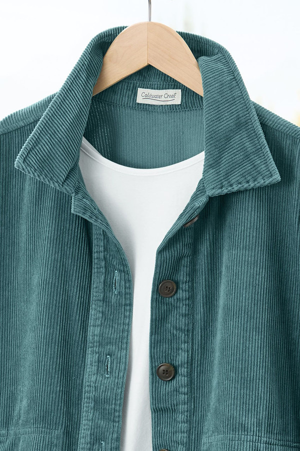 Braeburn Corduroy Shirt Jacket - Coldwater Creek