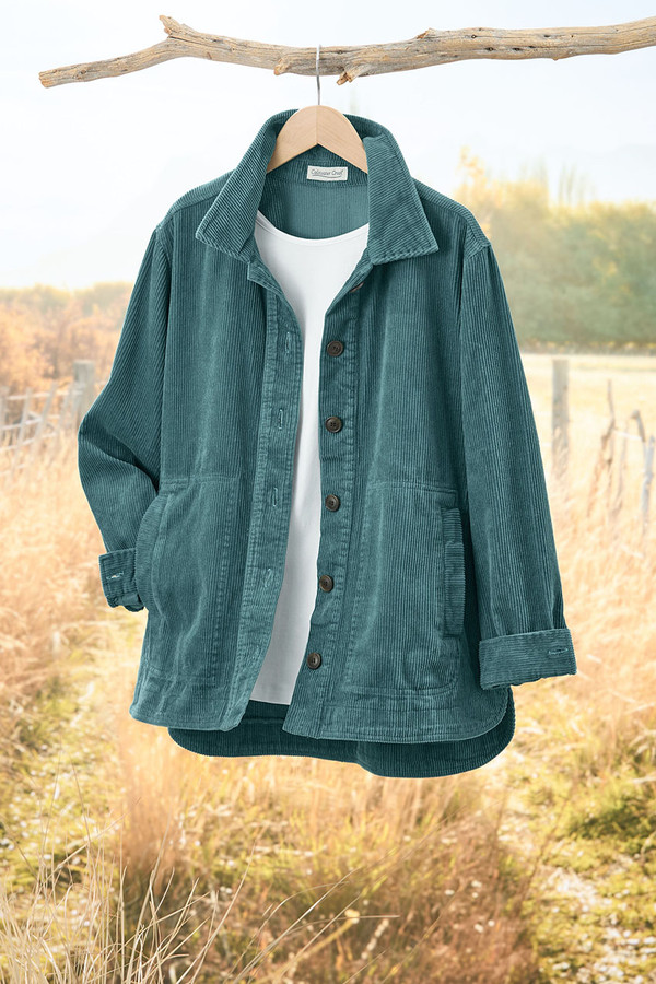 Braeburn Corduroy Shirt Jacket - Coldwater Creek