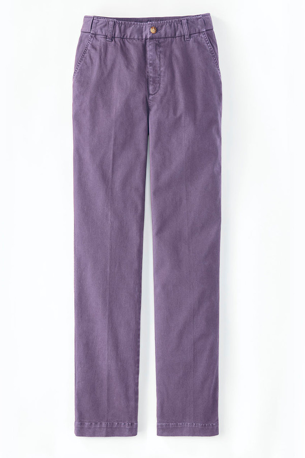 Hidden Stretch-Waist Chinos - Coldwater Creek