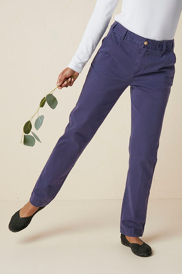 Hidden Stretch-Waist Chinos