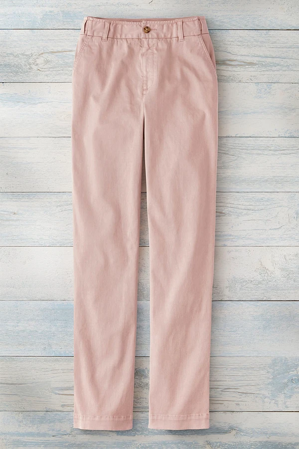 Hidden Stretch-Waist Chinos