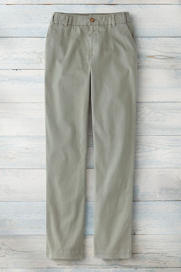 Hidden Stretch-Waist Chinos