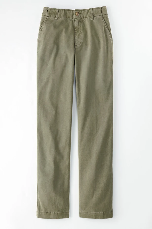 Hidden Stretch-Waist Chinos