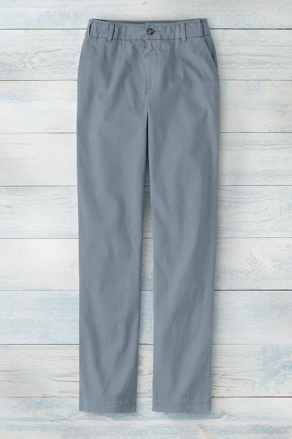 Hidden Stretch-Waist Chinos